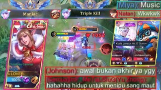 PRANK BILANG MUSIC PAKAI MIYA, MUSUH KETAWA DAN MEREMEHKAN MIYA AKU :( - MOBILE LEGENDS