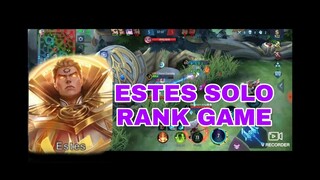 Mobile Legends: Estes Solo Rank Game in Mythic