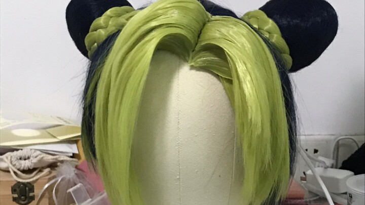 [Tangyuan] Saya membuat video proses penataan wig Xu Lun