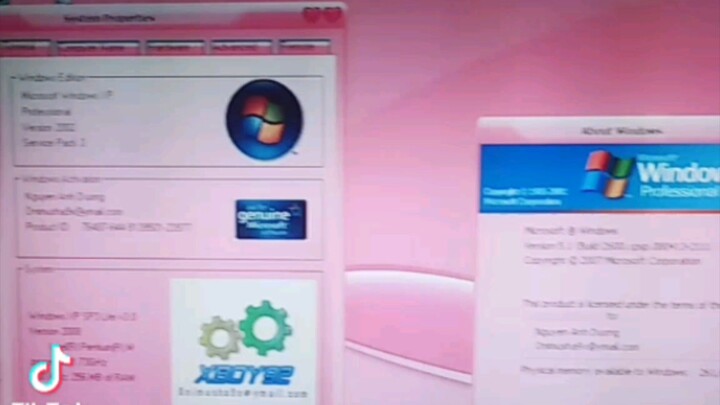 Windows XP Tema Serba Pink Part 1