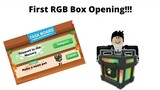 First RGB Box Opening!!! (Adopt Me)