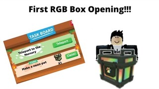 First RGB Box Opening!!! (Adopt Me)