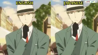Loid Forger English and Japanese Dub Comparison / Spy x Family