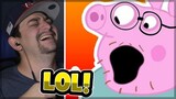 HYSTERICAL! - [YTP] Daddy Pig Ignores His Chores!! REACTION!