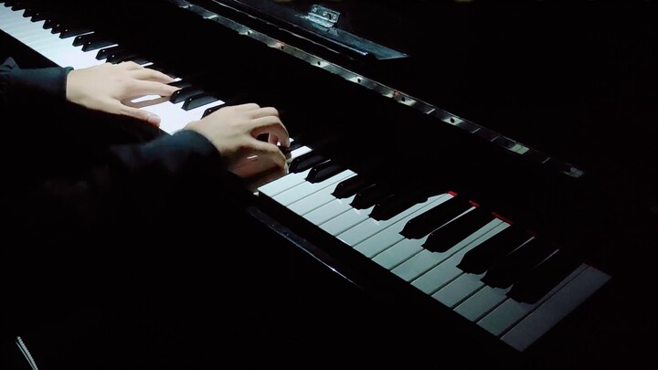 [เปียโน] การแสดงเปียโน "The Wind Rises" เวอร์ชั่นสมบูรณ์ครั้งแรกที่สถานี B พร้อมการสลับฉากและตอนจบที