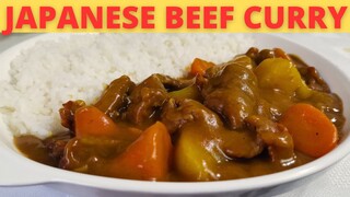 JAPANESE BEEF CURRY | Japanese Golden Curry | With S & B Japanese Curry Mix | Beef Curry