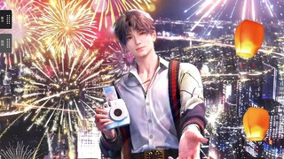 给小鱼做的mentalcanvas｜“很漂亮，要不要许个愿”（同步一下小电视！）