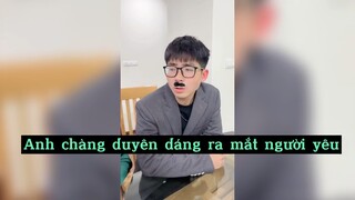 Anh chàng duyên dáng ra mắt người yêu