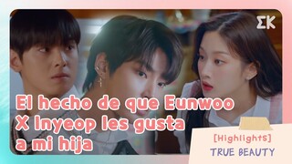 [#TrueBeauty] El hecho de que Cha Eunwoo XHwang Inyeop les gusta a mi hija | #EntretenimientoKoreano