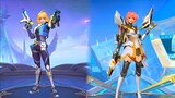 Beatrix Light Chaser M4 Skin VS Space Agent Starlight Skin Comparison