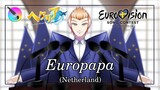 [KRITA SPEEDPAINT] Europapa - Netherland 🇳🇱 ft Joost Klein (Hetalia x Eurovision)
