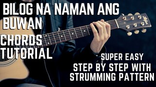 Tropical Depression Bilog na naman ang buwan Chords (Guitar Tutorial)