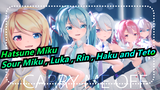 Hatsune Miku|Carry me off- Sour Miku , Luka , Rin , Haku and Teto[2021MV]