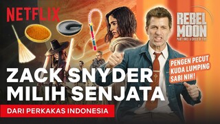 Cocoklogi Zack Snyder & Perkakas Indonesia untuk Seri Sci-Fi Terbarunya | Rebel Moon