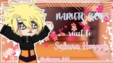 🌸||Naruto boy's react to Sakura Haruno AU||🌸 inspired by: @• Saky Sensei • and @Natsumi Harunoツ