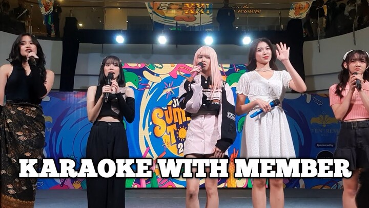 [Stage Activity] JKT48 - Karaoke48 On The Road | Summer Tour 2023 Semarang