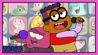 Sidekicks - Kicks Parody | Big City Greens | Amphibia | Broken Karaoke | Sneakerella| Disney Channel