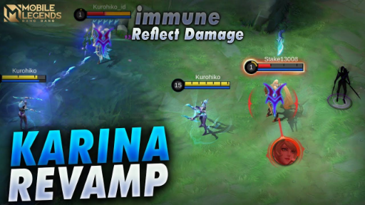 Punya Immune + Reflect Damage - Penjelasan Skill Karina Revamp Mobile Legends Test Server