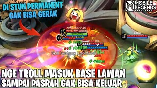 TER SIKSA DI BASE SENDIRI SAMPAI GAK BISA KELUAR - AUTO DI STUN PERMANENT! MOBILE LEGENDS