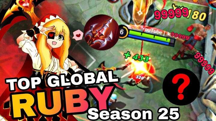 How To Counter Lane Paquito using RUBY | TOP GLOBAL RUBY Gameplay | ikanji | Mobile Legends