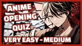 Anime Opening Quiz - 40 Openings [VERY EASY - MEDIUM]