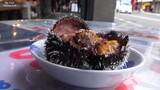 Ẩm thực đường phố Nhật Bản - nhím biển, Sò điệp BBQ | Japanese Street Food Sea Urchin & Scallops