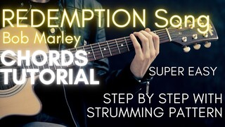 Bob Marley - Redemption Song Chords (Guitar Tutorial)