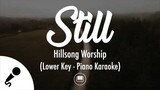 Still - Hillsong Worship (Lower Key - Piano Karaoke)