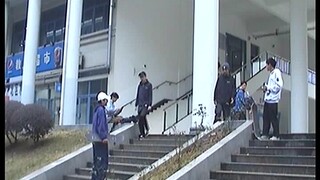 【Skateboard】Finally finished skateboarding on this stair