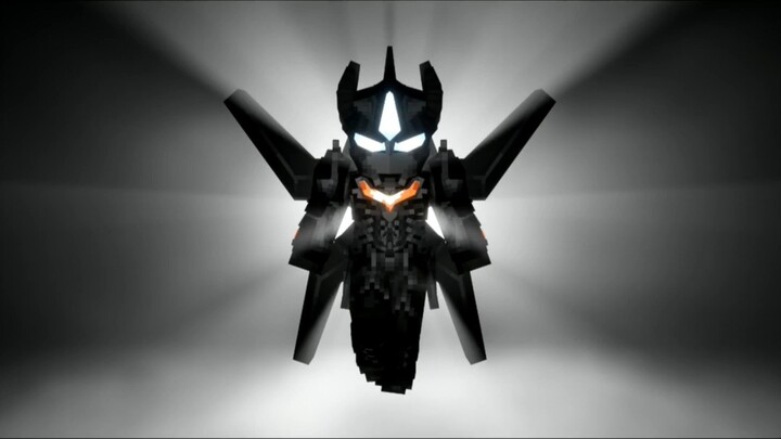 [Minecraft Special Effects Hero Completion Plan THIP Modeling and Painting] The ultimate dark ruler 