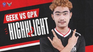 NMA GEEKFAM ID VS GPX | DONKEY MENGAPRESIASIKAN DALAM BENTUK UCAPAN SELAMAT DAN ACUNGAN JEMPOL