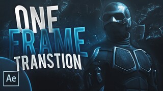 One Frame Transitions | After Effects AMV Tutorial