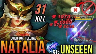 Deadly Ice Claws!! Natalia Best Build Jungler!! - Build Top 1 Global Natalia ~ MLBB