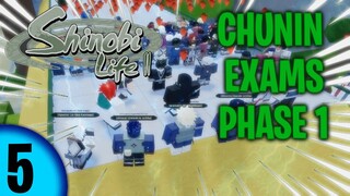 CHUNIN EXAMS: PHASE 1 | Shinobi Life 2 Story | Part 5