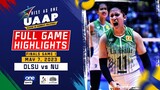 DLSU vs. NU G1 finals highlights | UAAP Season 85 Women's Volleyball - May 7, 2023