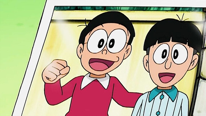 Đôrêmon: Trong lớp Nobita có một người kém hơn cậu ấy, và hai người bắt đầu thi xem ai kém hơn.