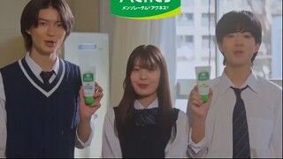 Kamen Rider Geats actors for Acnes facial care