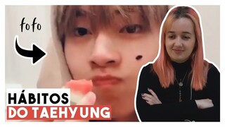 REAGINDO À "HÁBITOS DO TAEHYUNG" (BTS)