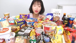 Korean Foods Mukbang (Tzuyang)