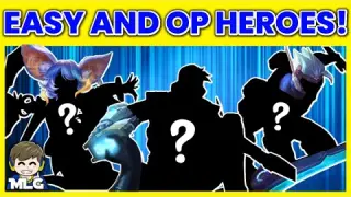 10 EASY And OP HEROES To Rank Up To MYTHICAL GLORY | Mobile Legends Top 10