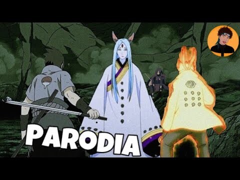 Naruto y sasuke vs kaguya 😂😂 (salio la coneja version completa) 🇩🇴 -parodia | Naruto Dominicano
