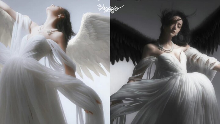 [Dilraba Dilmurat] Holy Light Angel x Fallen Angel, the purer, the deeper into the abyss