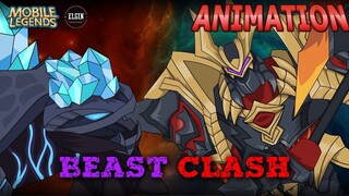 MOBILE LEGENDS ANIMATION - BEAST CLASH (UNCUT)