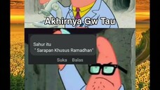 Sahur=Sarapan Khusus Ramadhan