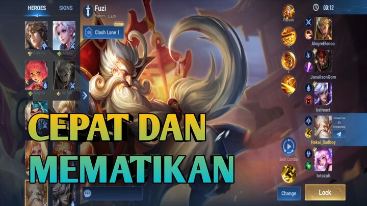 INI FUZI BUKAN FAUZI ! GAMEPLAY HONOR OF KINGS