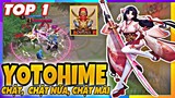 ⭐Onmyoji Arena⭐ TOP 1 Yotohime đi đường trên chặt người không thương tiếc @@!