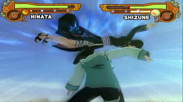 {Hinata (Custom 2) Vs Shizune (Custom 2)} Naruto Shippuden Ultimate Ninja 5