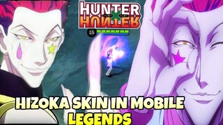 HUNTER X HUNTER HISOKA SKIN IN MOBILE LEGENDS