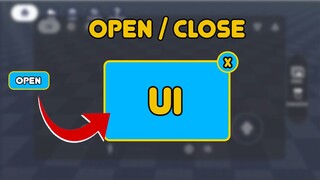 Cara Membuat Open or Close UI - Uni Craft Your World