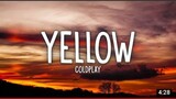 Coldplay - Yellow (lyrics)